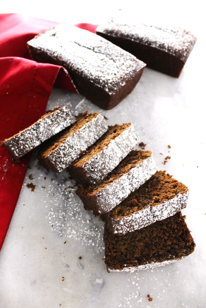 When it comes to holiday baking Gingerbread is at the top of this list this time of year and this Gingerbread Loaf is the perfect treat to enjoy or share.