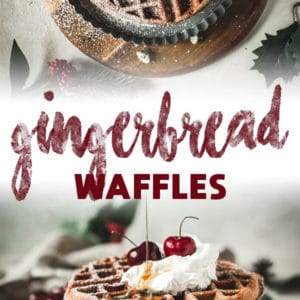 gingerbread waffles long pin