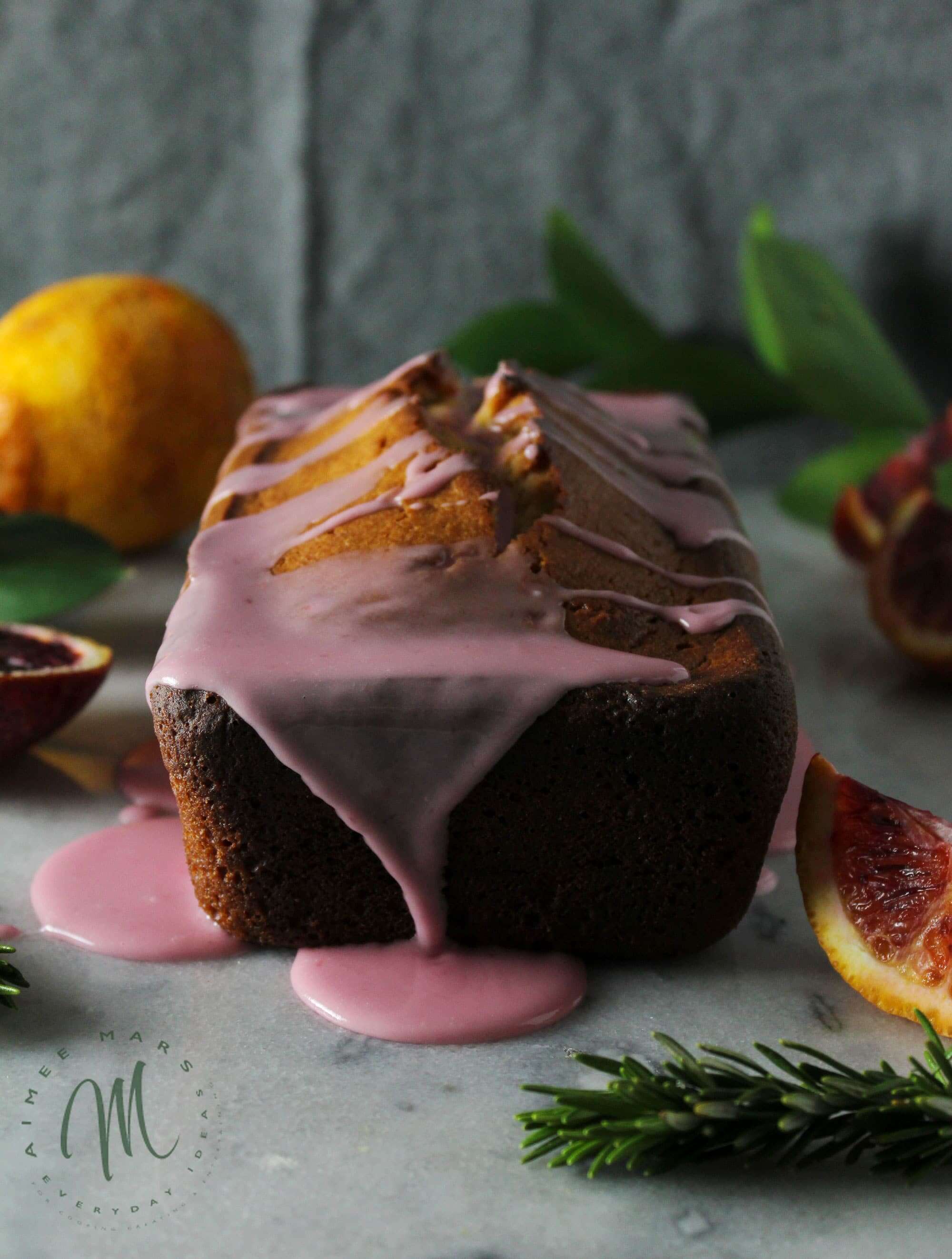 Rosemary Blood Orange Bread Aimee Mars