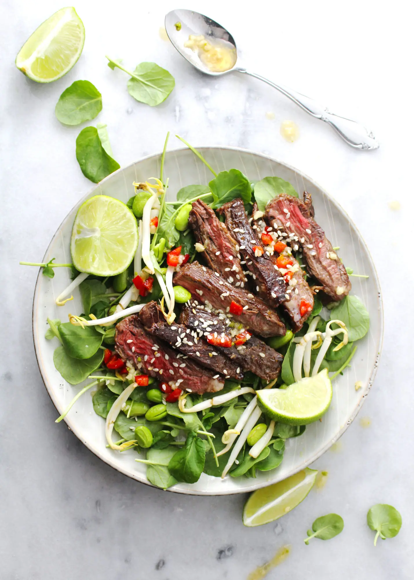 Korean-BBQ-Steak-Salad