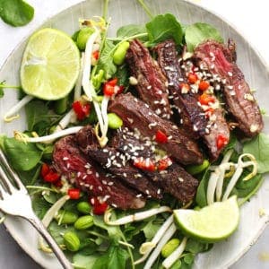 Korean BBQ Steak Salad