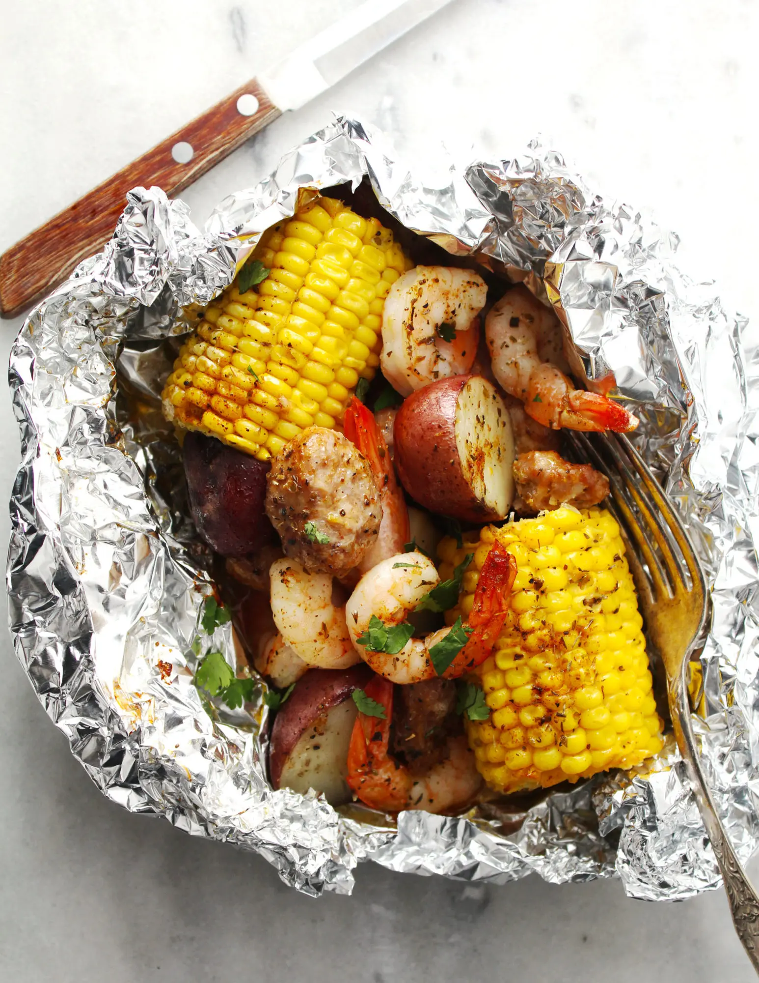 Foil Packet Low Country Boil