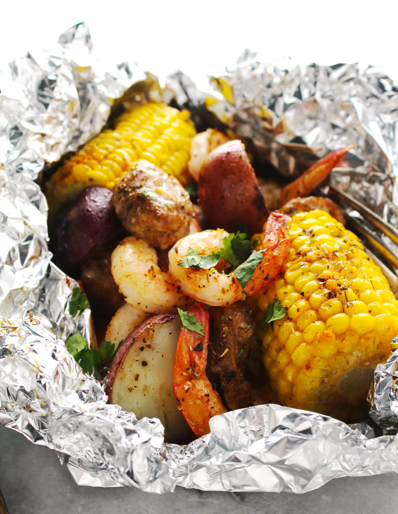 Foil Packet Low Country Boil