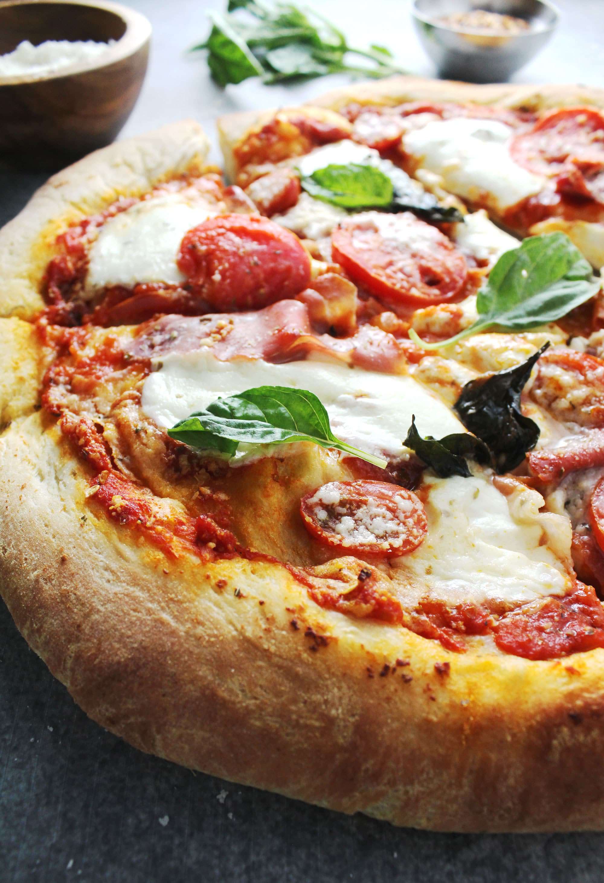 Prosciutto Mozzarella Pizza Aimee Mars