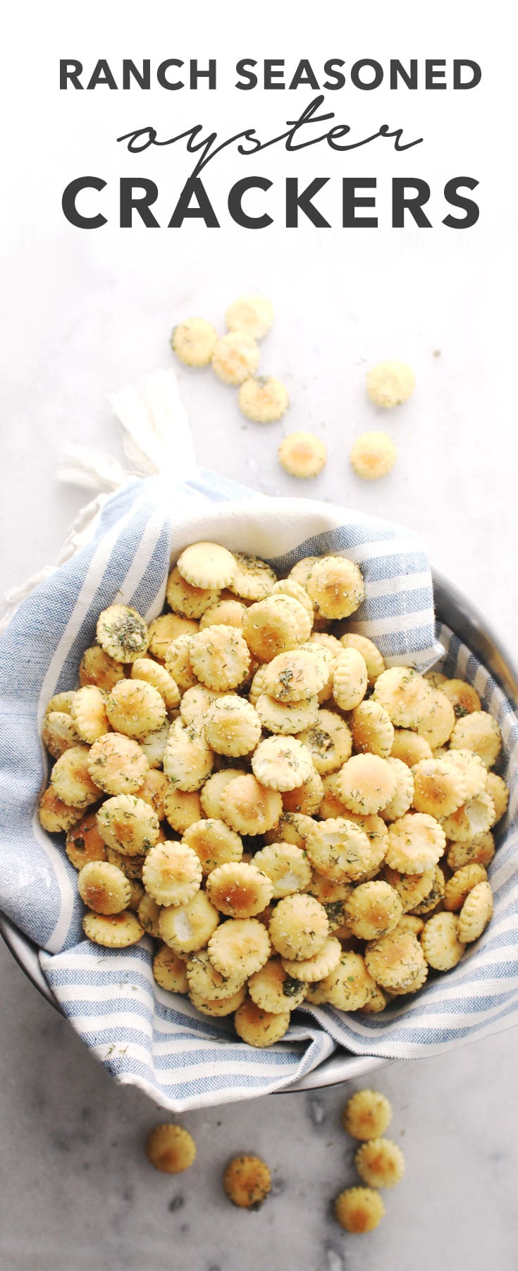 Ranch Oyster Crackers - Aimee Mars