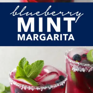 Blueberry Mint Margarita