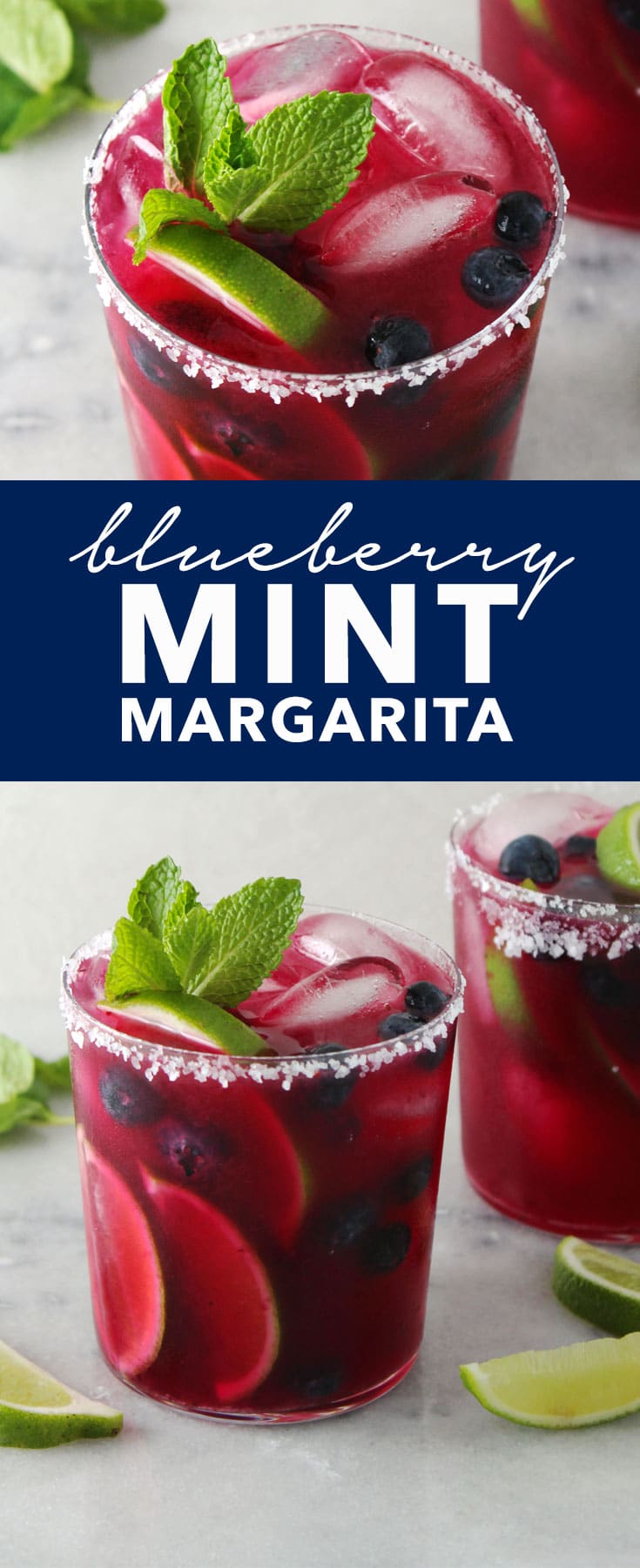 Blueberry Mint Margarita