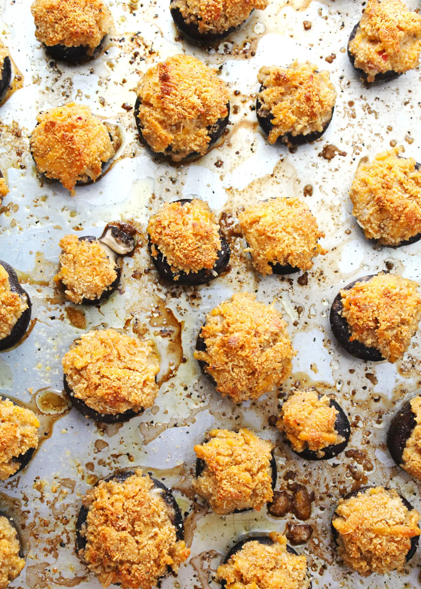 Pimento Cheese Stuffed Mushrooms