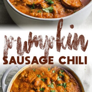 Pumpkin Sausage Chili