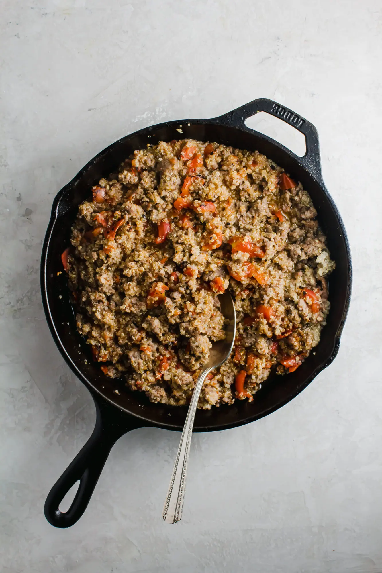Sausage Quinoa Stuffed Peppers