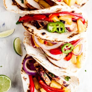 Hawaiian Chicken Skillet Fajitas