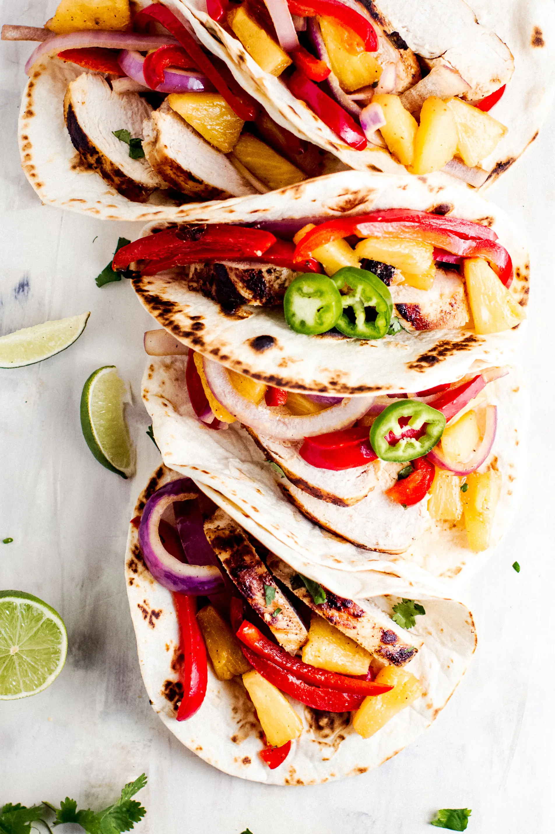 Hawaiian Chicken Skillet Fajitas