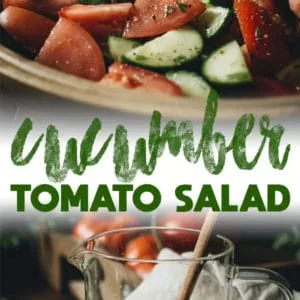 Cucumber Tomato Salad