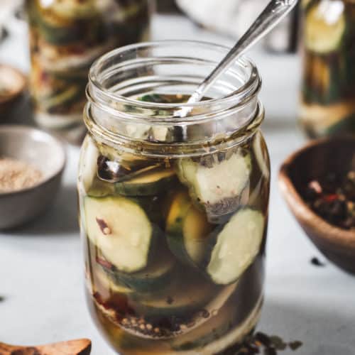 refrigerator bread and butter pickles