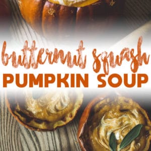 butternut squash pumpkin soup