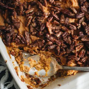 Healthy Sweet Potato Casserole Recipe - Aimee Mars