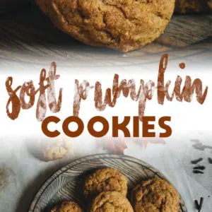 soft pumpkin cookies