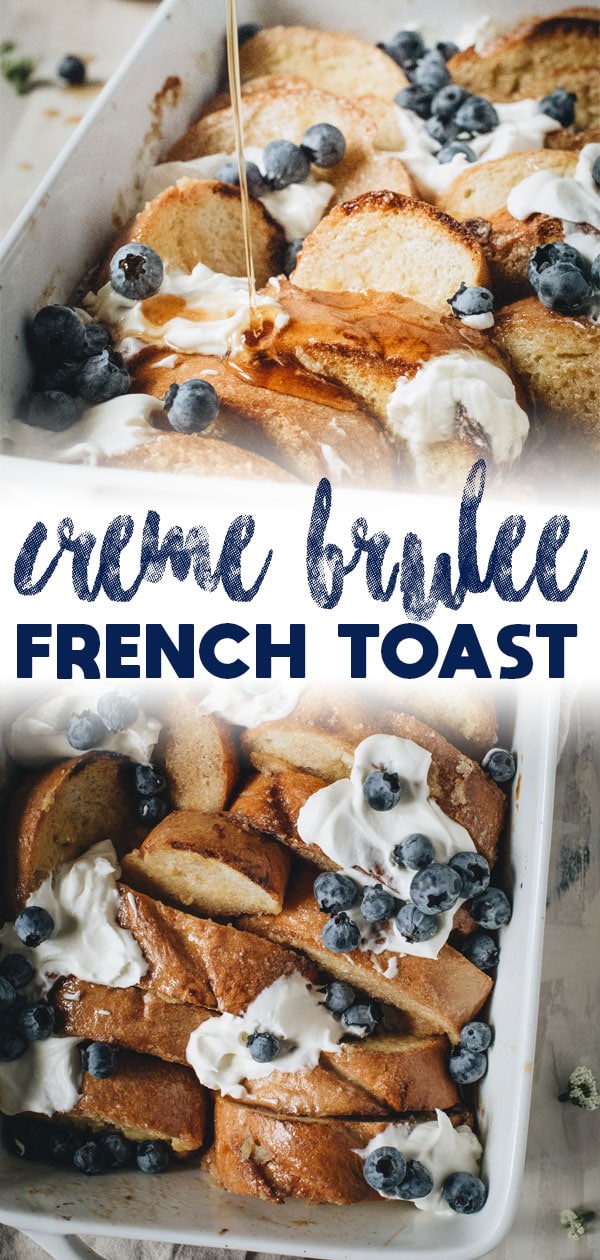 creme brulee french toast long pin