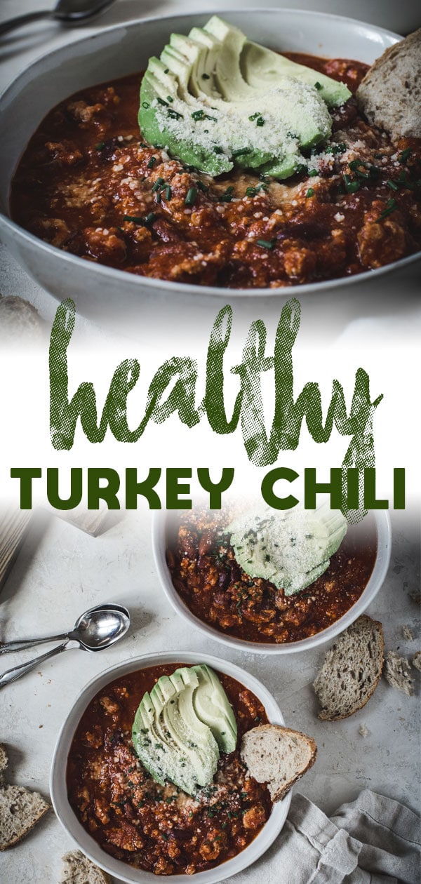 healthy turkey chili long pin