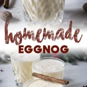 homemade eggnog long pin