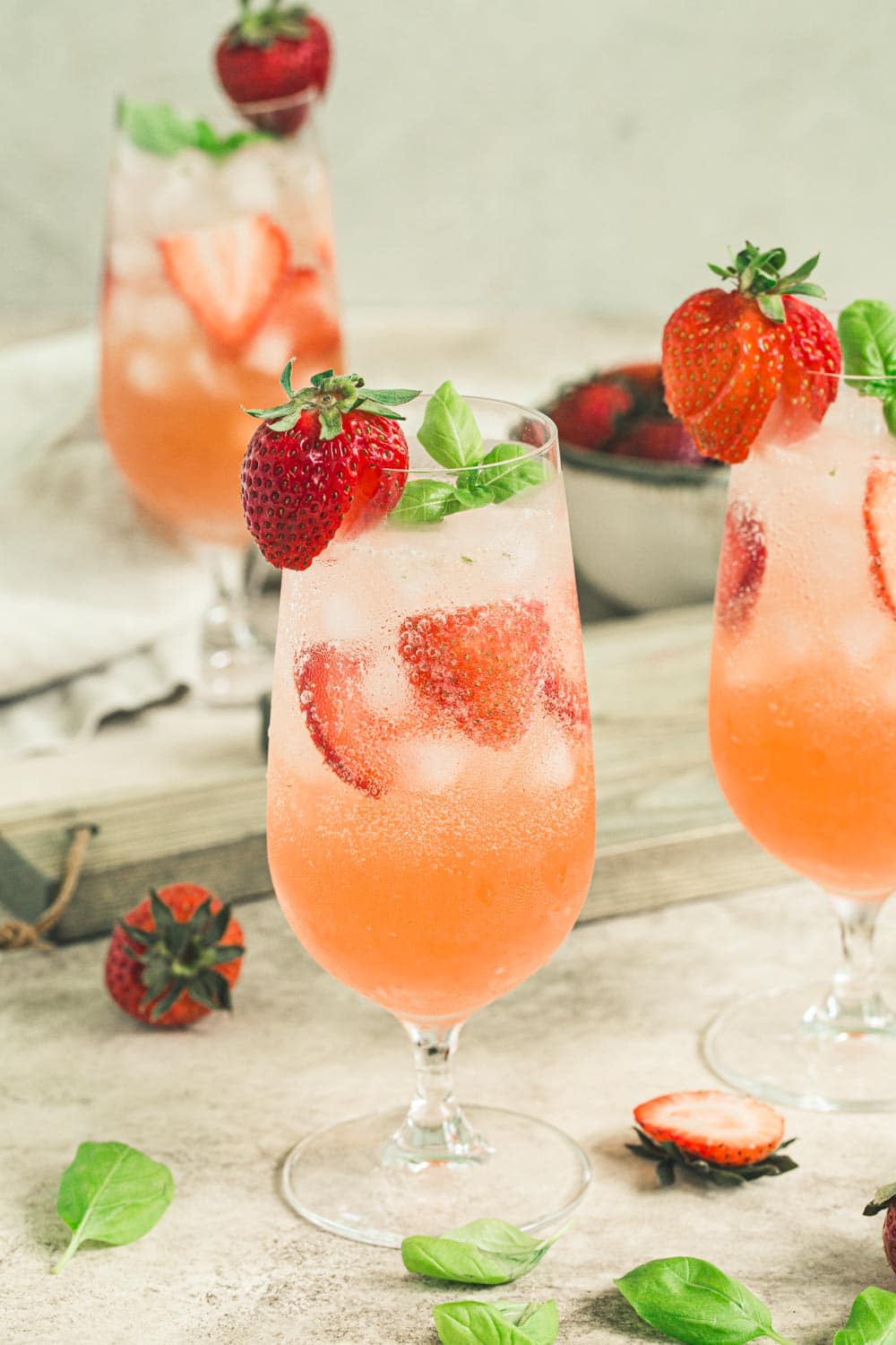 Strawberry Basil Mojito Aimee Mars