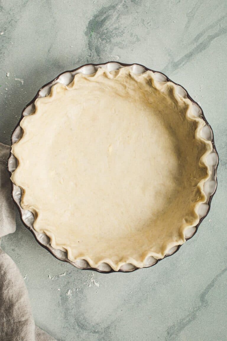 Homemade Flaky Pie Crust Recipe with Shortening and Butter Aimee Mars