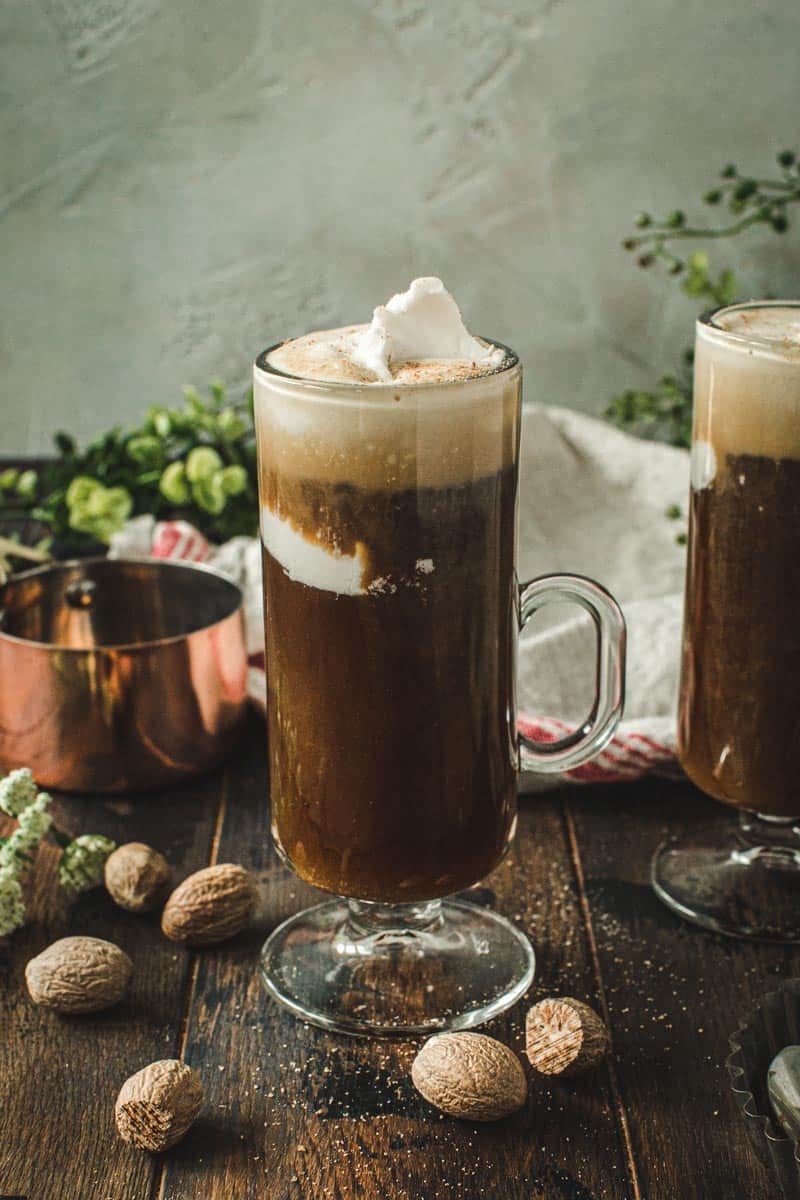 Vegan Irish Coffee with Coconut Cream - Aimee Mars