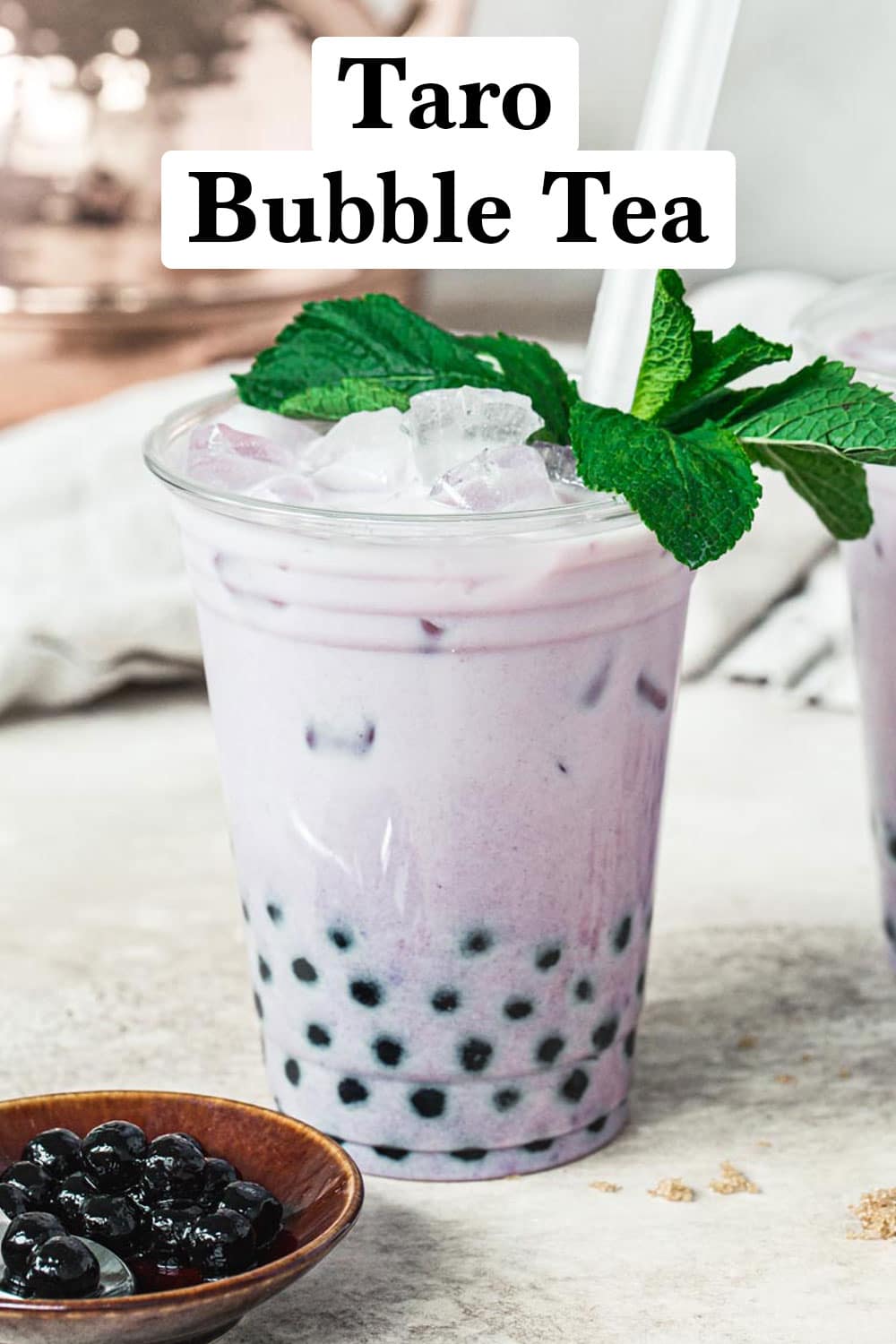 Taro Bubble Tea Aimee Mars