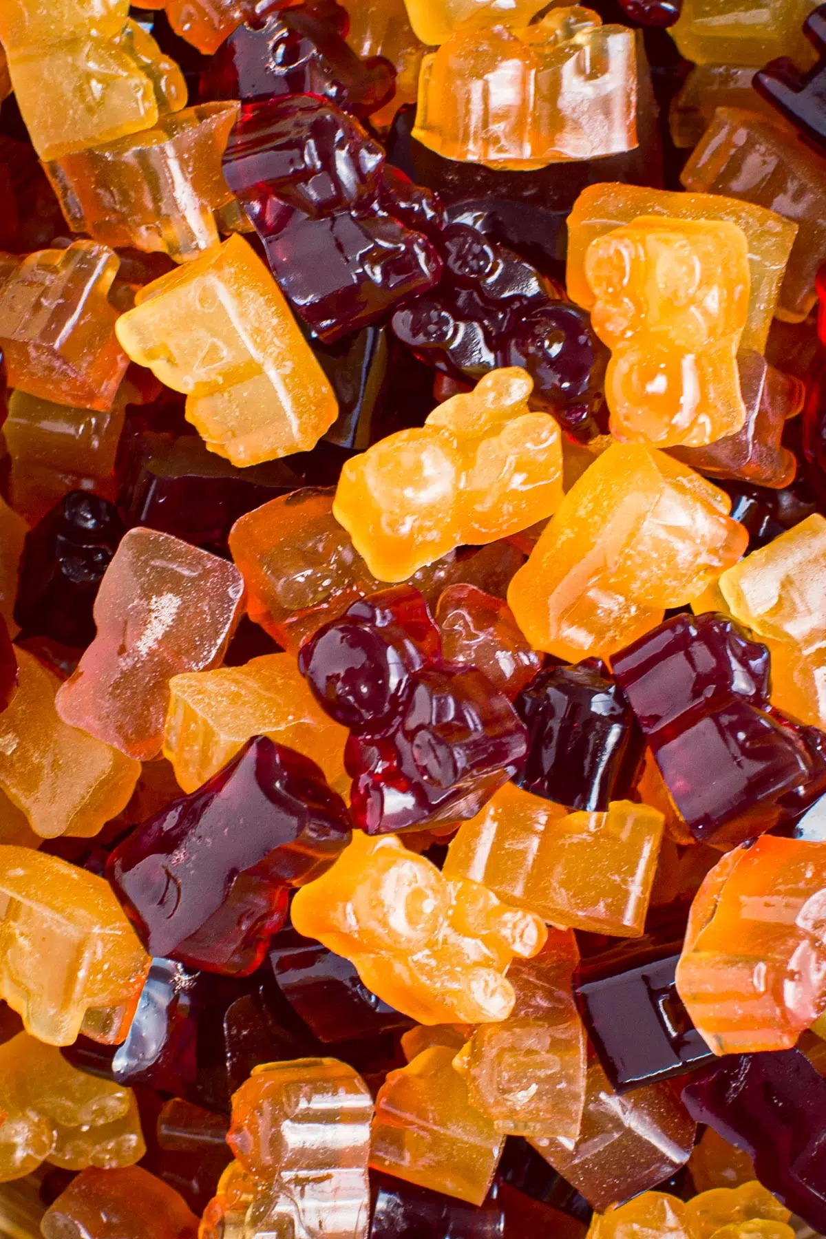 Fruit Juice Sweetened Gummy Bears Recipe