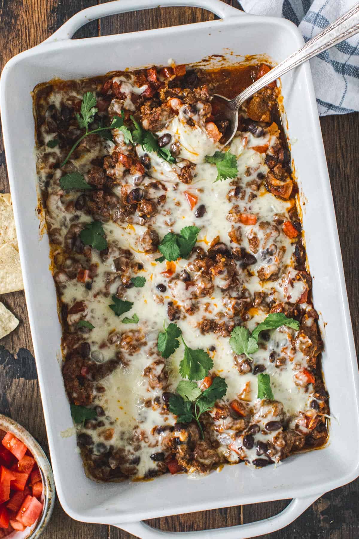 Mexican Ground Beef Casserole - Aimee Mars