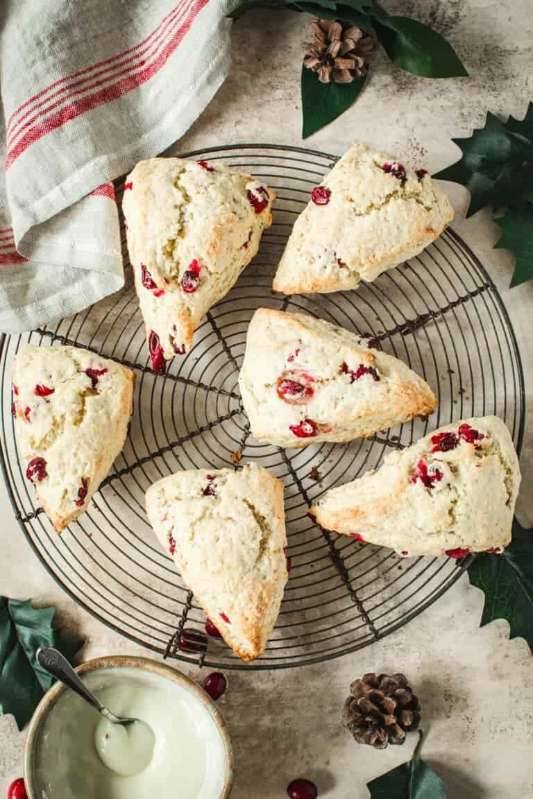 Scone Storage Cranberry Orange Scones - Aimee Mars