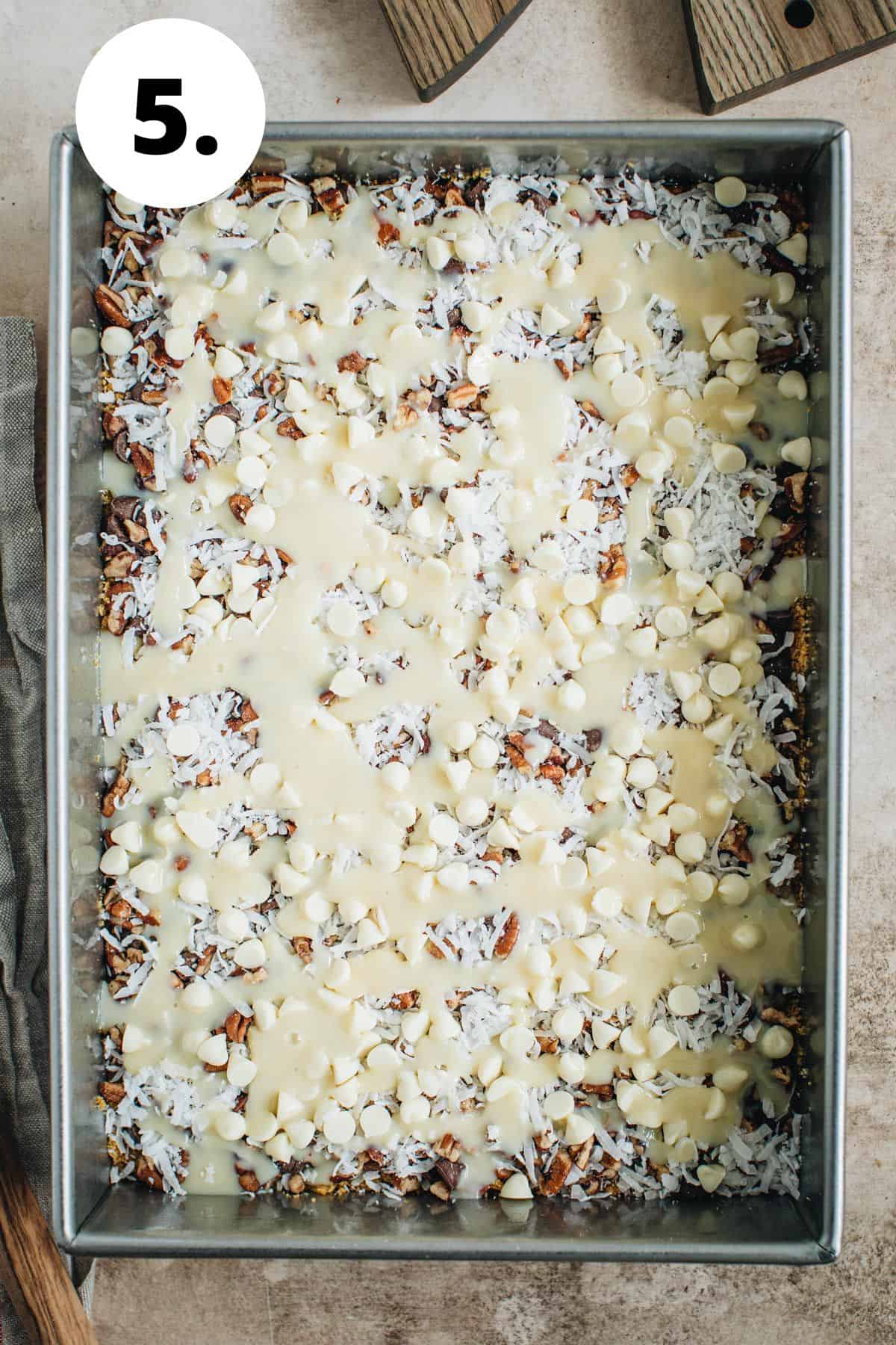 Hello Dolly squares process step 5.