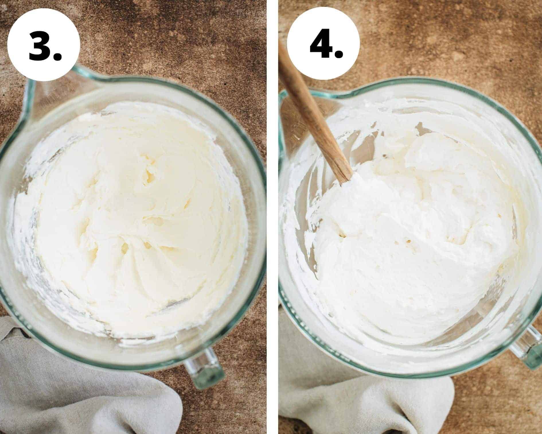 Dirt dessert recipe process steps 3 and 4.