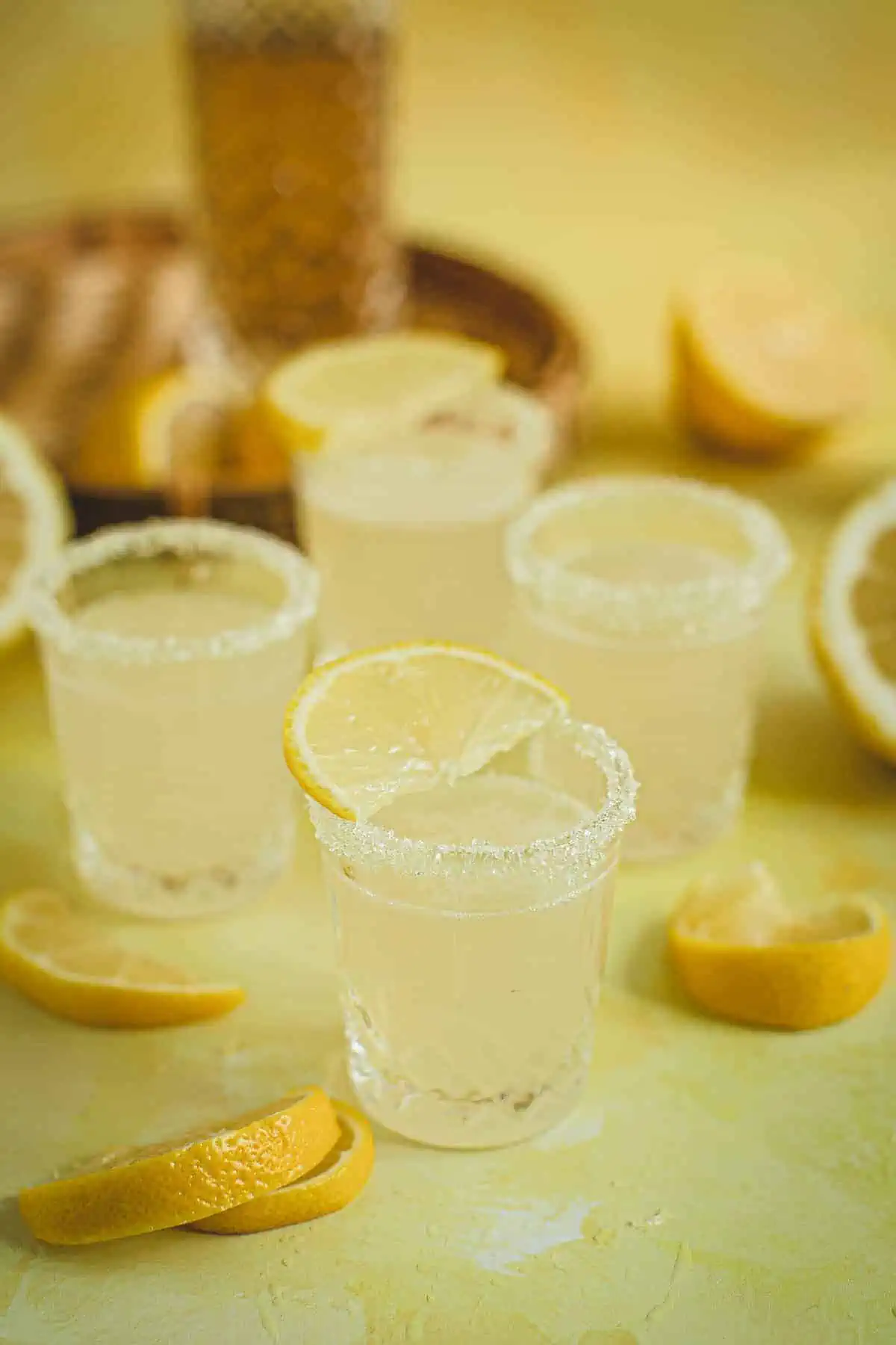 Lemon Drop Shot - Shake Drink Repeat