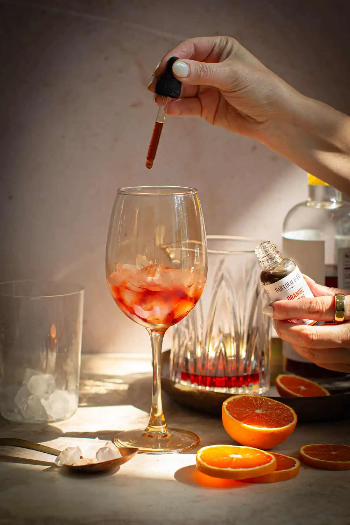 Recette non alcoolisée de mocktail Italian Spritz