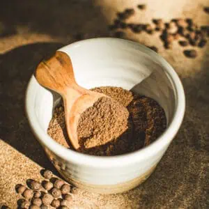 Allspice in a bowl.