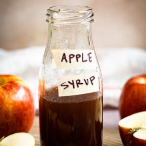 Apple brown sugar syrup.