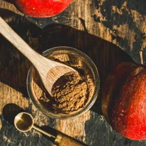 Apple pie spice substitute in a jar.