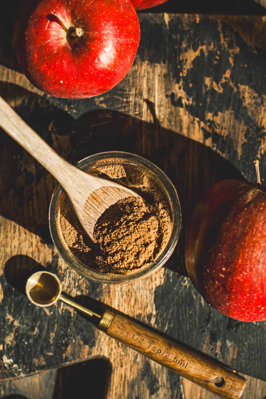 Apple pie spice substitute in a jar.