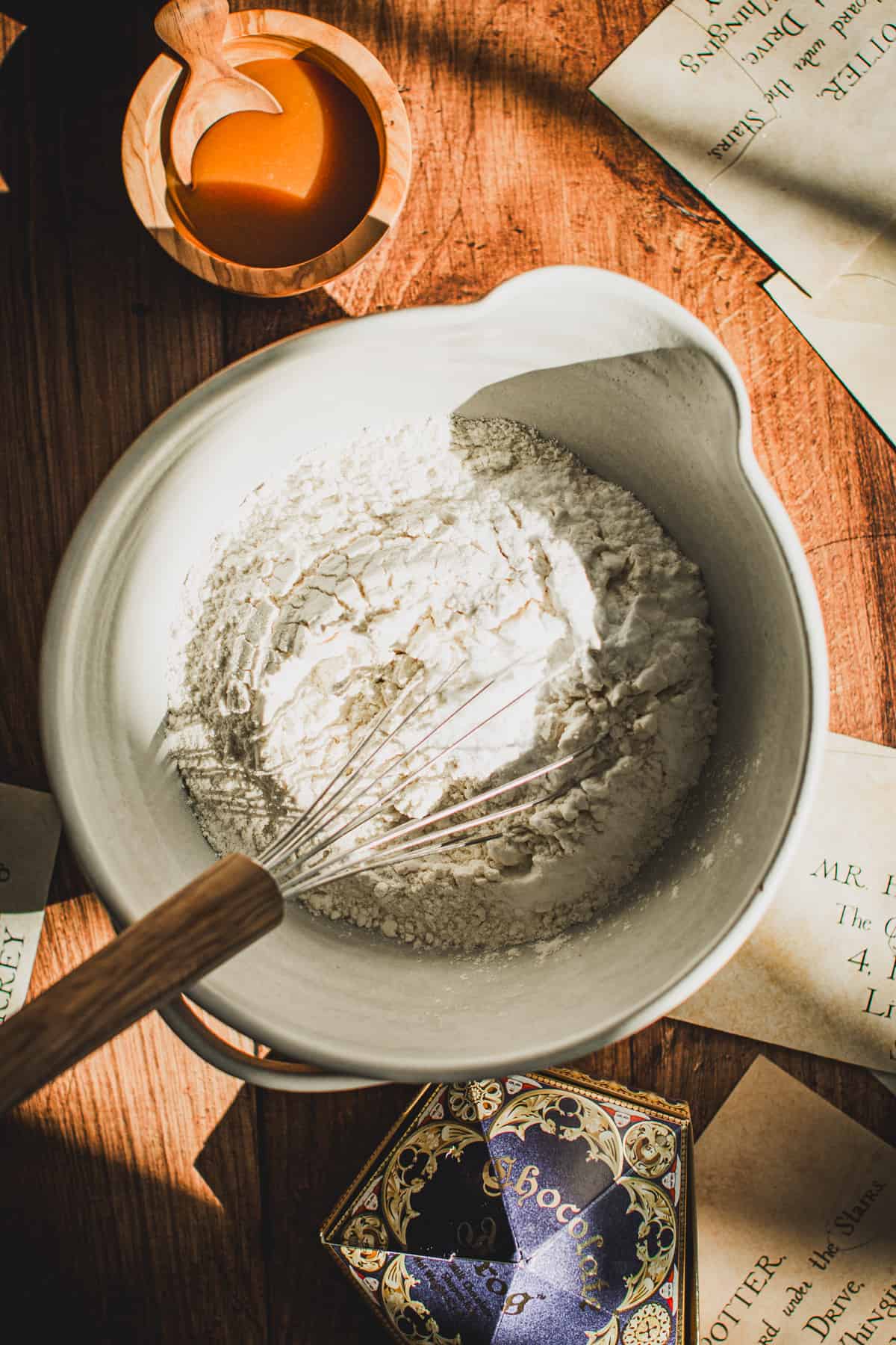 Harry Potter butterbeer cookies step 1.