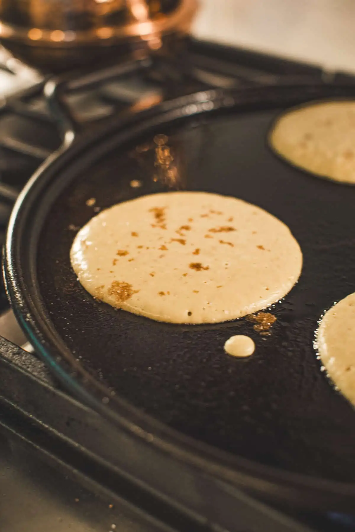 Pancakes with brown sugar step 4.