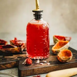 Prickly pear syrup.