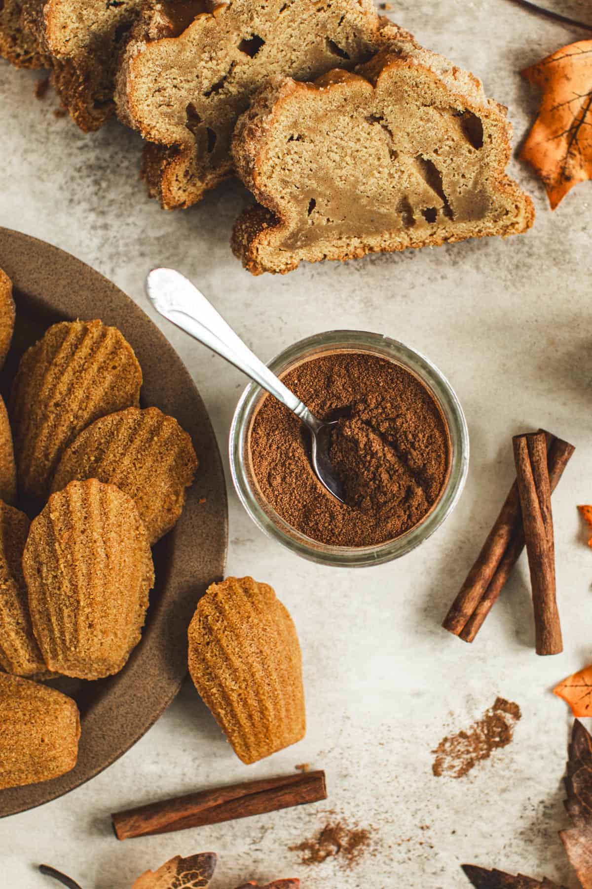 Pumpkin pie spice alternative in a jar.
