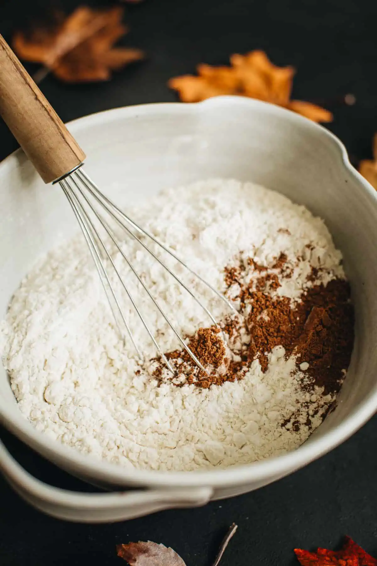 Pumpkin sugar cookies step 1.