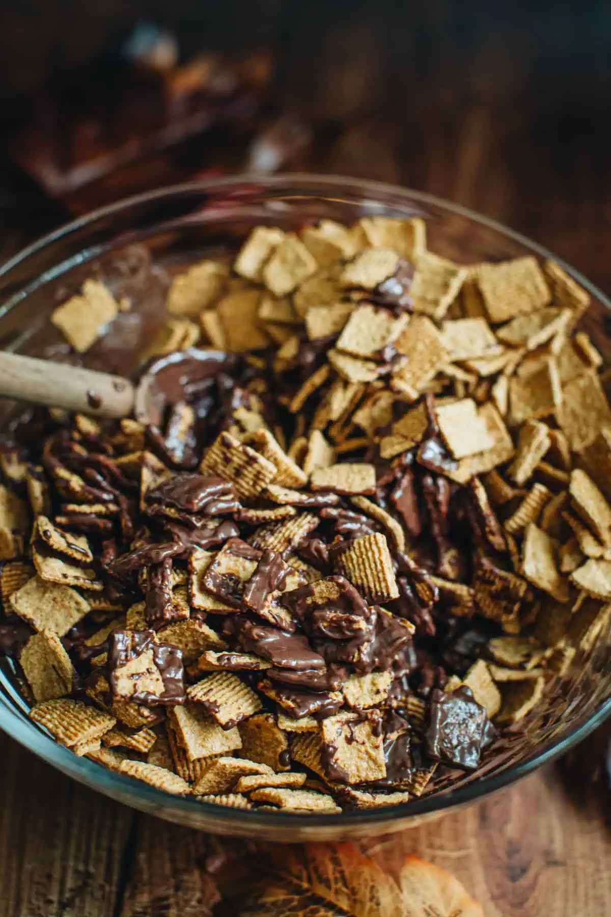 S'mores snack mix step 2.